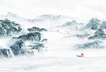 新中式山水画