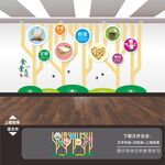 学校园企业食堂餐厅文化展板标语