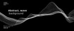 抽象粒子波浪曲线