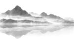 手绘山