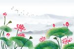 新中式背景墙
