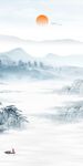 爆款 新山水画玄关 TiF分层