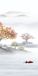 现代 意境新玄关画 TiF分层