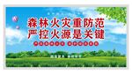 森林火灾标语 