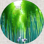 国画竹子