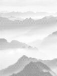 山水画穿孔板