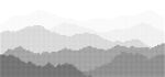 点状山 