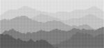 点状山