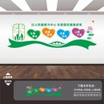 健康中国文化墙