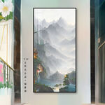 水墨山水画