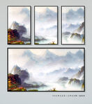 创意山水画