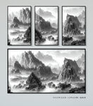 新中式山水画