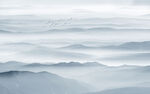 水墨远山