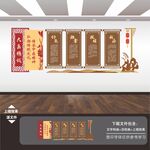 中医馆国医堂院理疗室展板文化墙