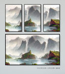 山水国画