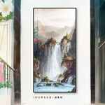 玄关油画