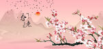桃花手绘桃花