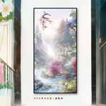 抽象山水画