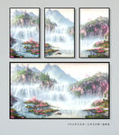 意境水墨 现代山水画