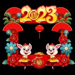 春节拍照框