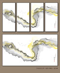 意境水墨 现代山水画