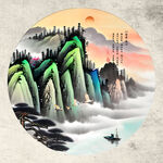 山水画