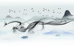 水墨山水 