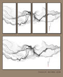 山水水墨画