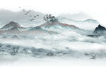 水墨山水 