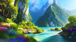 人间仙景