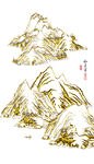 国画山水画