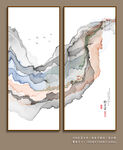 新中式水墨画