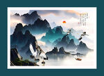 山水风景画