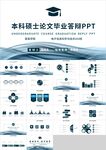 蓝色本科硕士论文毕业答辩PPT