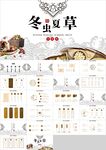 中医秋季冬季养生冬虫夏草PPT