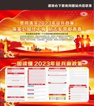2023年参军入伍政策展板
