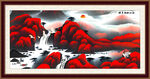 国画山水画
