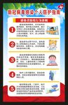 感染者防疫行为准则海报
