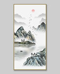 工笔山水画