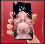 少女插画手机壁纸