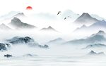 高档 意境山水新画 TIF分层
