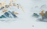 新款 新品山水新画 TIF分层