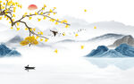 最新 中式新无框画 TiF分层