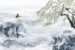 新中式背景墙