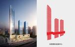 西安丝路国际金融中心   矢量