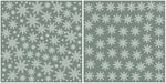 军绿底雪花 数码花型 数码直喷