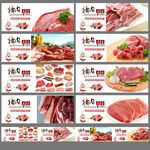 猪肉展板