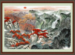 山水画 