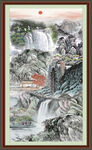 山水风景画 