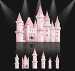 粉色城堡 